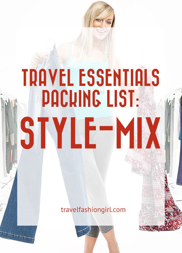 25 Ways to Mix and Match Outfits Using Just 8 Travel Essentials
